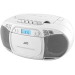 JVC Radio CD JVC RC-E451W, Bluetooth, USB, Caseta, alb, JVC