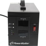 Stabilizator automat de tensiune cu releu PowerWalker, puterea 1500VA/1200W, monofazic, tip conector: 2xSchuko, protectie: supraincalzire