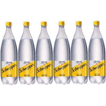 Bautura racoritoare carbogazoasa SCHWEPPES Tonic Water Zero Zahar bax 1.5L x 6 sticle