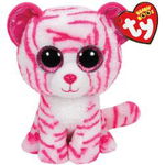 Jucarie de plus Ty Beanie Boos - Asia, tigrul alb, 15 cm TY36180, 