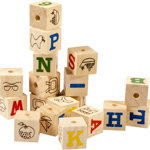 DUVO+ Jucărie pentru rozătoare Smart Cubes, lemn, 18 bucăţi, Duvo+