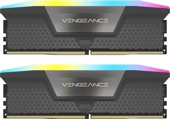 Memorie Corsair Vengeance RGB 32GB DDR5 6400MHz CL30 Dual Channel Kit, Corsair