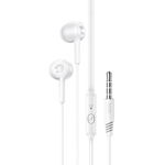 Casti In-Ear HOCO M82 La musique, Cu microfon, 3.5 mm, 1.2m (Alb)