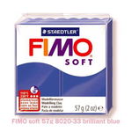 Fimo Masa plastyczna termoutwardzalna Soft niebieska 57g