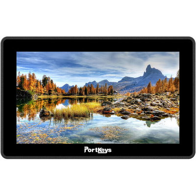 Portkeys Monitor profesional pentru camera de filmat Portkeys LH5P II, Ecran 5.5, 10-bit (8+2 FRC), 1920x1080, Touchscreen 2000nits, 13W, Negru, Portkeys