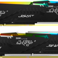 Memorie RAM Kingston DDR5 32GB 6000Mhz CL30 1.4V Dual Channel Kit Fury Beast Black RGB EXPO
