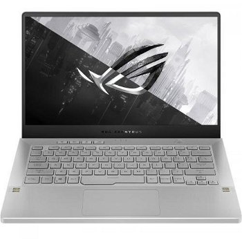 Laptop ASUS ROG Zephyrus G14 GA401QH-BM020, AMD Ryzen 7 5800HS, 14inch, RAM 8GB, SSD 512GB, Nvidia GeForce GTX 1650 4GB, No OS, Moonlight White