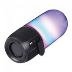 Boxa bluetooth portabila, iluminata LED RGB, USB, MSD, AUX, 2 x 3 W