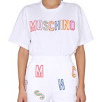 Moschino T-Shirt With Logo WHITE