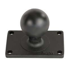 RAM BASE 2' X 3' W/ 1 1/2' BALL, RAM MOUNTS