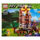 Set de constructie PRCK, MY World of Minecraft, 444 piese tip lego