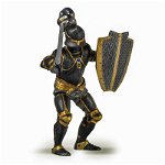 Papo Figurina Cavaler In Armura Neagra, Papo