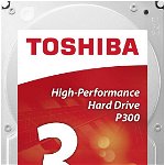HDD intern Toshiba, P300, HDWD130UZSVA, 3.5", 3TB, 7200rpm, 64MB