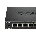 Switch D-Link DES-108, 8 port, 10/100 Mbps, D-LINK