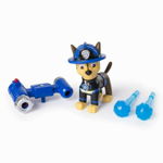 Spin Master - Figurina Chase , Paw Patrol , Erou in actiune, Albastru