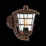 Lampa perete PULFERO 1 brown 220-240V,50/60Hz IP44, Eglo