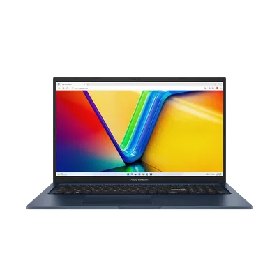 Laptop ASUS VivoBook 17 R1704VA-AU101, Intel Core 5 120U pana 5GHz, 17.3" Full HD, 16GB, SSD 1TB, Intel Graphics, Free DOS, Quiet Blue