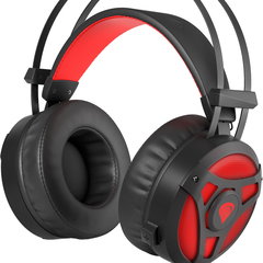 Casti cu microfon Natec Genesis Neon 360, 3.5mm jack, Black