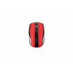 Mouse Serioux Rainbow 400, Wireless, 1600 DPi Ajustabil, 4 Butoane, Senzor Optic, Scroll, Receiver USB, Rosu