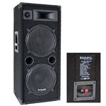 Boxa Bass-Reflex 2x12 Inch 300w RMS pentru sunet puternic, IBIZA