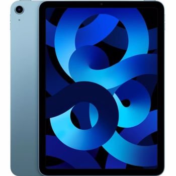 Tableta Apple iPad Air 5 (2022), Procesor Apple M1 Octa-Core, IPS LED Capacitive touchscreen 10.9", 64GB Flash, 8GB, 12MP, Wi-Fi, Bluetooth, iOS (Albastru)