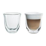 Delonghi 5513214601 Cappuccino Thermo Glasses - Pack of 2