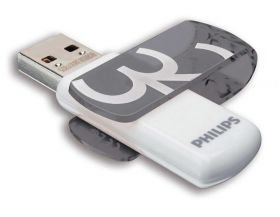 Memorie Philips USB 2.0 32GB VIVID EDITION GREY, 52.79