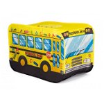 Cort de joaca pentru copii autobuz scolar IPLAY, IPLAY
