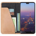 Husa Flip Cover Krusell Sunne Huawei P20 Nude Bej