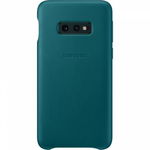 Husa de protectie Samsung Leather pentru Galaxy S10e G970, Green