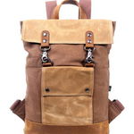 Genti Femei THE SAME DIRECTION Hillside Canvas Backpack Khaki