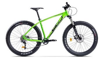 Bicicleta Pegas Drumuri Grele Pro L, Cadru 18", Roti 27.5", 10 Viteze (Verde)