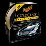 Ceara auto pasta cu burete aplicator Meguiar's, 311g, Gold Class Carnauba Plus Premium Paste Car Wax EU