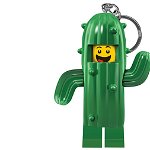 Breloc cu led lego baiatul cactus, Lego