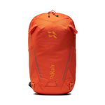 Rucsac multifunctional, Rab, Tensor, Poliester, Detalii reflectorizante, 15 L, Portocaliu