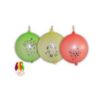 Baloane multicolore, cu elastic, 50 buc/set, 