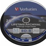 BD-R M-Disc VERBATIM 43825, 4x, 25GB, 10buc