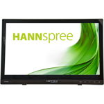 Monitor LED touchscreen Hanns-G 15.6, 1366x768, Negru, HT161HNB, HANNSPREE