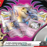 Joc de carti Pokemon EX Mimikyu Box, limba engleza, extensie