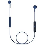 Casti in-ear Energy Sistem 1, Bluetooth, controale pe fir, microfon, Albastru