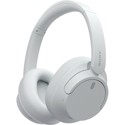 Casti Over the Ear WH- CH720N, Noise Cancelling, Wireless, Bluetooth, Multipoint connection,Microfon, Quick Charge, Autonomie 35 ore, Alb