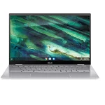 Laptop 2 in 1 ASUS ChromeBook Flip C436FA cu procesor Intel Core i3-10110U pana la 4.10 GHz, 14", Full HD, Touch, 8GB, 128GB SSD, Intel UHD Graphics, Chrome OS, Aerogel White