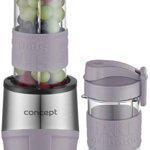 Mini Blender Concept SM-3482, 500 W, 23000 rpm, Smoothie, 2 recipiente 570 ml, 1 recipient 400 ml, Fara BPA, Mov, Concept