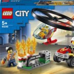 LEGO City Helikopter strażacki leci na ratunek (60248), LEGO