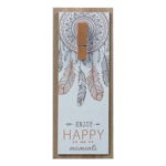 Decorațiune de Perete Enjoy Happy Moments 30 x 12 cm, BigBuy Home