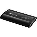 SSD Extern ADATA SE730H, 1TB, Negru, USB 3.2, ADATA