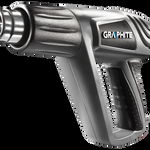 Pistol aer cald 2000W cu accesorii 5 piese GRAPHITE 59G522