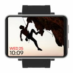 Smartwatch Domiwear Sport, FullScreen 2.86", Apel telefonic, GPS, Rezistent la apa, black Domiwear-01