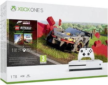 Consola Xbox One S 1TB + Forza Horizon 4 + Lego DLC