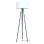 Lampadar Lamp Wanda White Grey